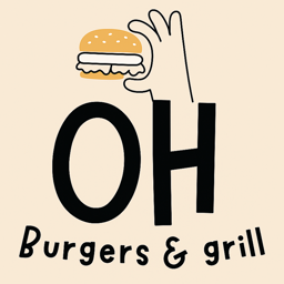 Oh Burgers & Grill logo.